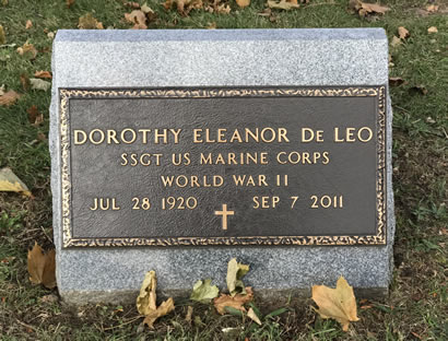 Dorothy Eleanor Deleo Gravemarker